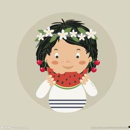 吃瓜小妞图片大全,趣味图片大盘点